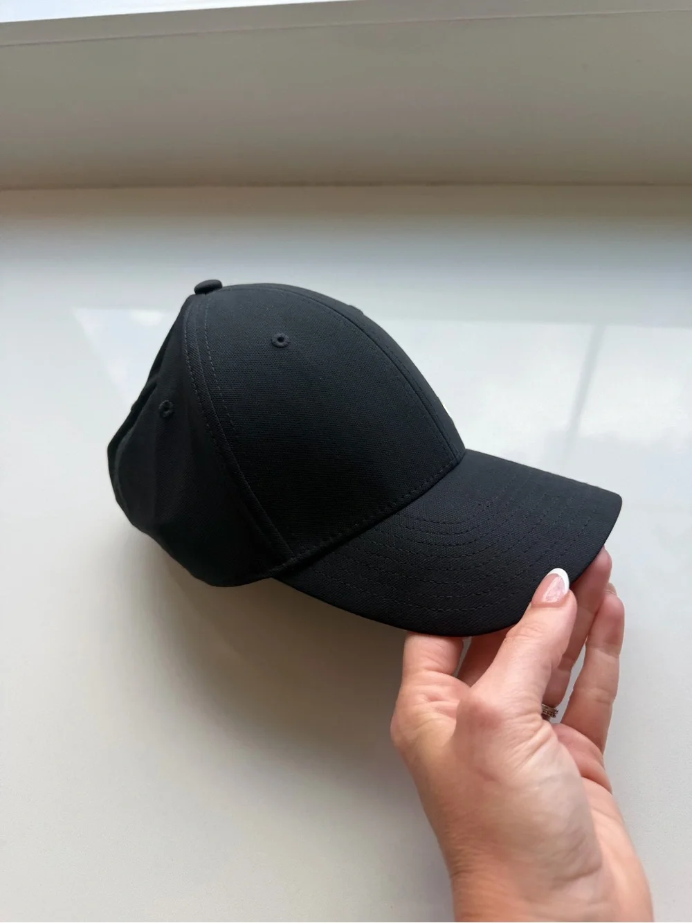 Nike Black Baseball Cap with Gold Logo
